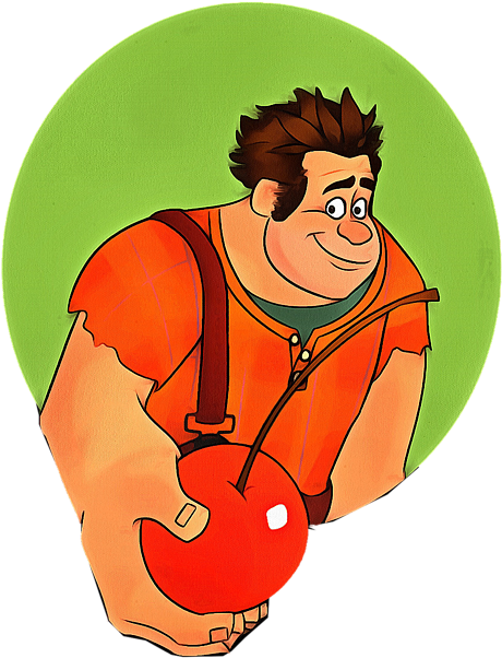 Bleed Area May Not Be Visible - Wreck-it Ralph (600x662), Png Download