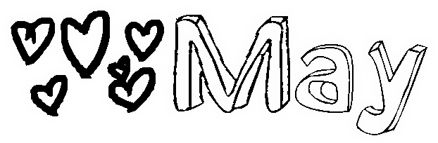 May Transparent Png - Portable Network Graphics (622x204), Png Download