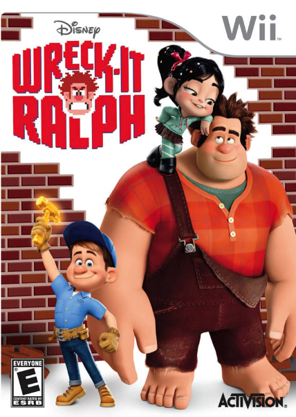 Wreck-it Ralph [nintendo Wii] - Wreck It Ralph Wii (600x600), Png Download