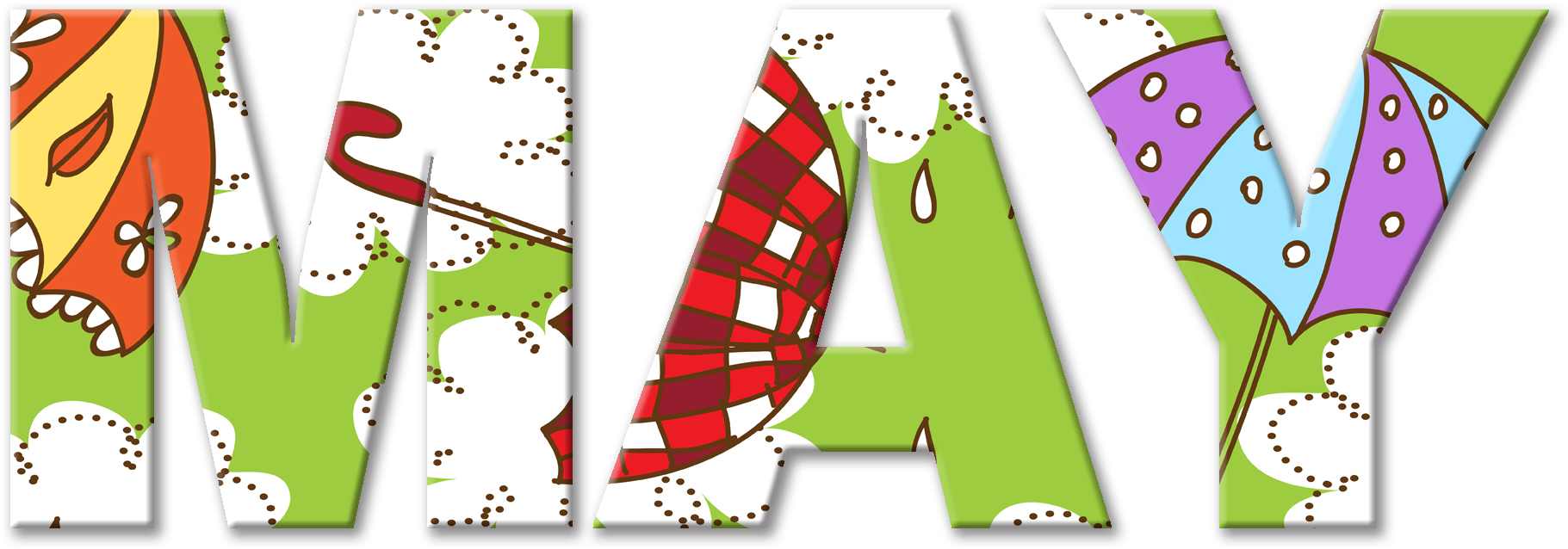 May 2016 National Days Of The Month - Portable Network Graphics (1873x723), Png Download