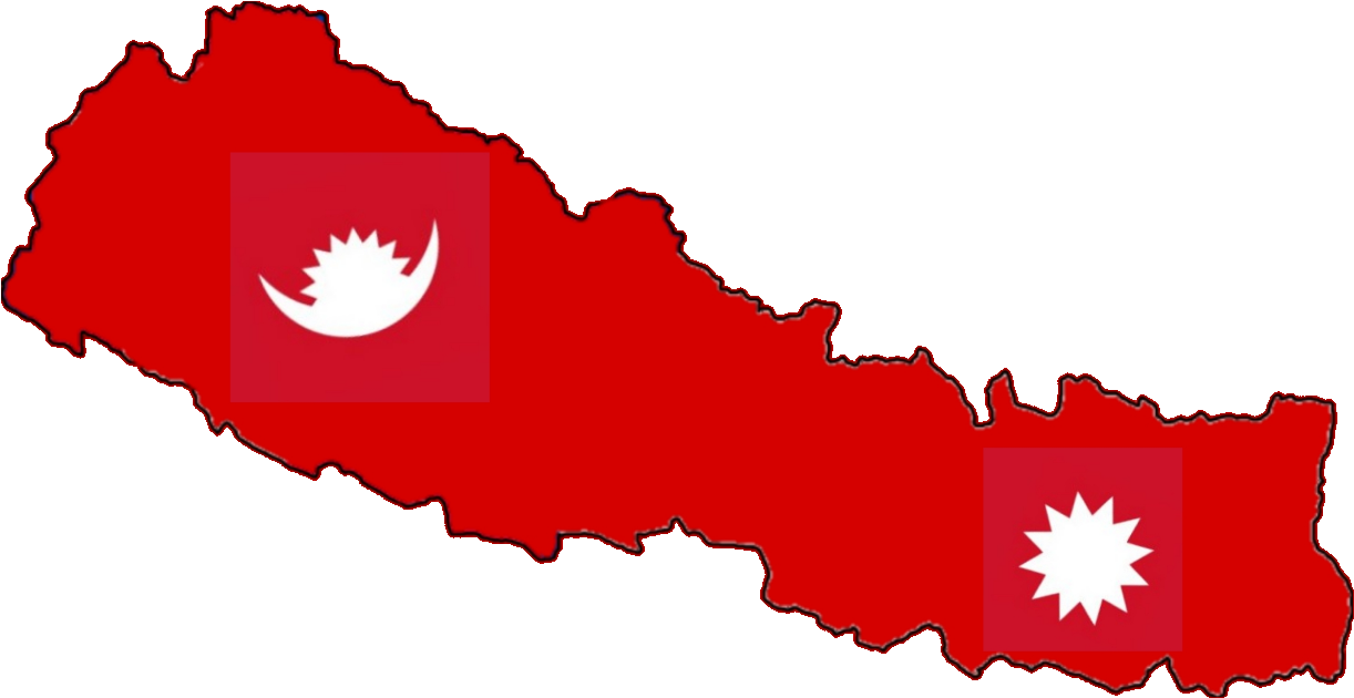 Nepal Red Background - Province 1 Of Nepal (1311x737), Png Download