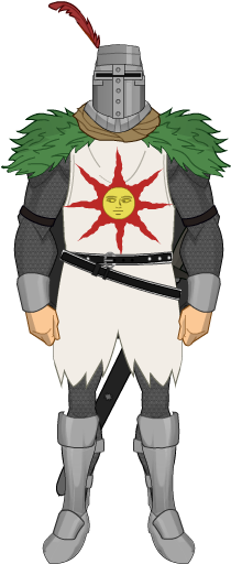 Dark Souls Solaire Transparent Background - Dark Souls Solaire Png (600x600), Png Download