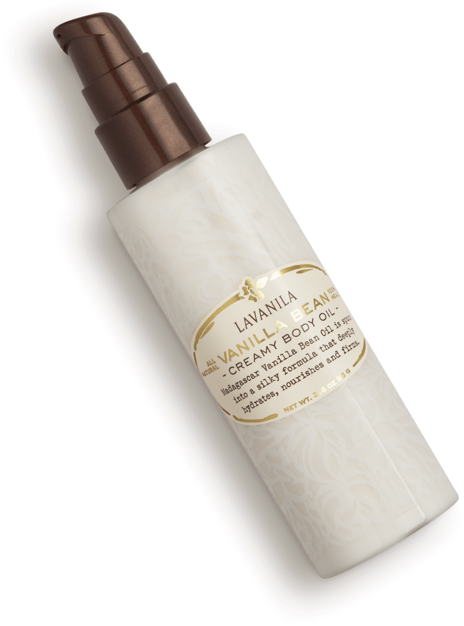 Creamy Body Oil - Lavanila Vanilla Bean Creamy Body Oil (1108x1268), Png Download