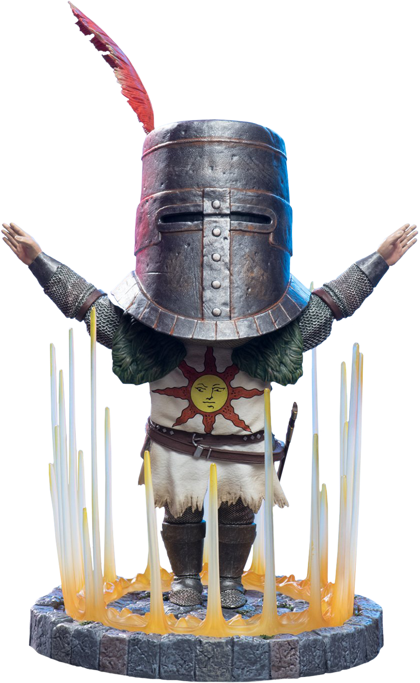 Solaire Of Astora Sd 9” Pvc Statue - Solaire Of Astora Figure (900x1400), Png Download