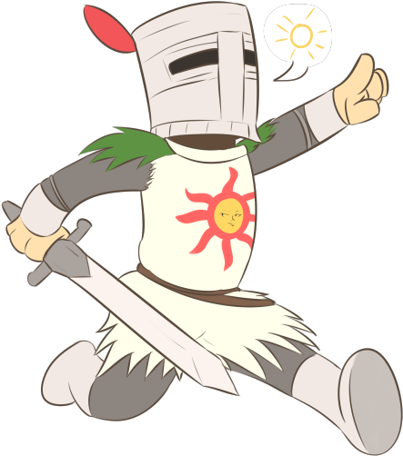 Solaire Of Astora (500x612), Png Download