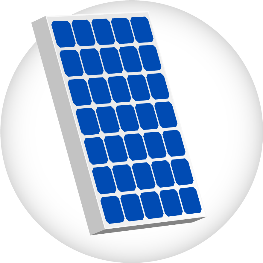 Solaire Thermique - Circle (1132x1132), Png Download