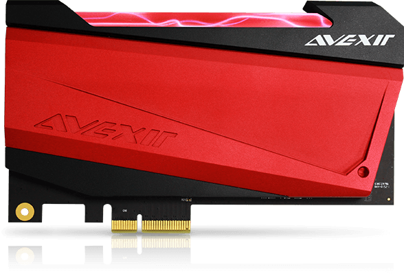 Has Become The Signature Of Avexir Product, And We - Avexir Ssd (588x402), Png Download