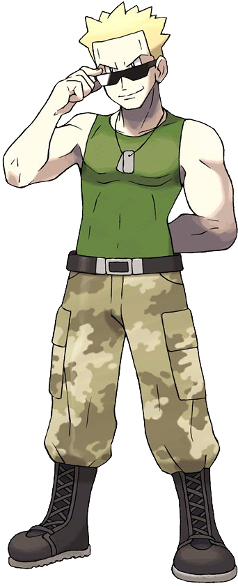 Lt-surge - Lt Surge Pokemon (418x862), Png Download