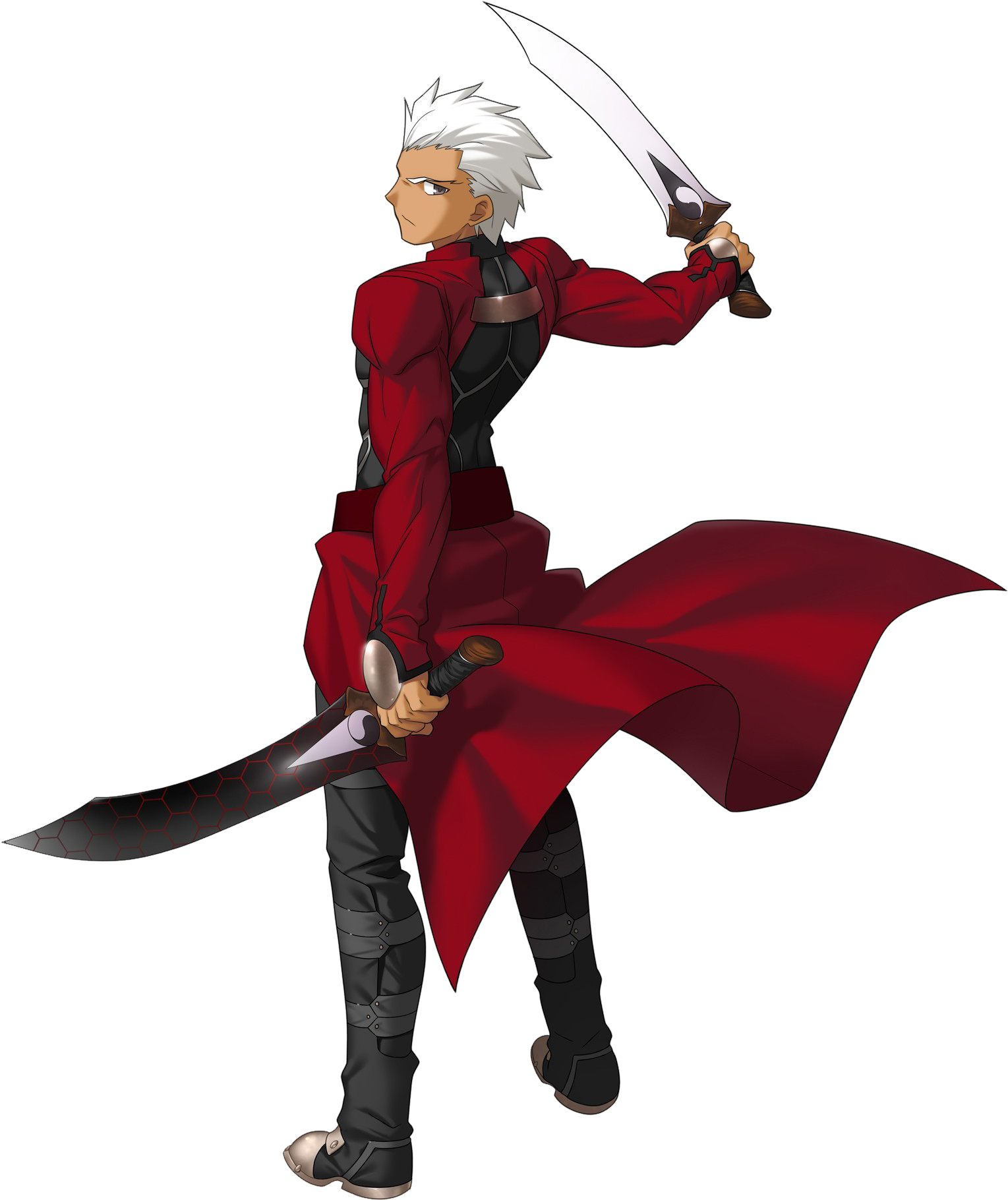 Archer Takashi Takeuchi Character Select - Fate Stay Night Archer Render (1617x1920), Png Download