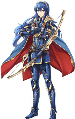 Lucina Glorious Archer Face - Fire Emblem Heroes Lucina (340x408), Png Download