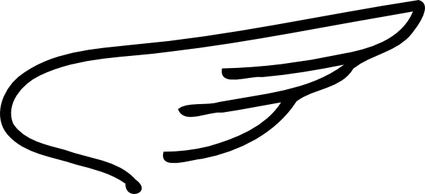 Wing Svg Clip Arts 600 X 274 Px (600x274), Png Download