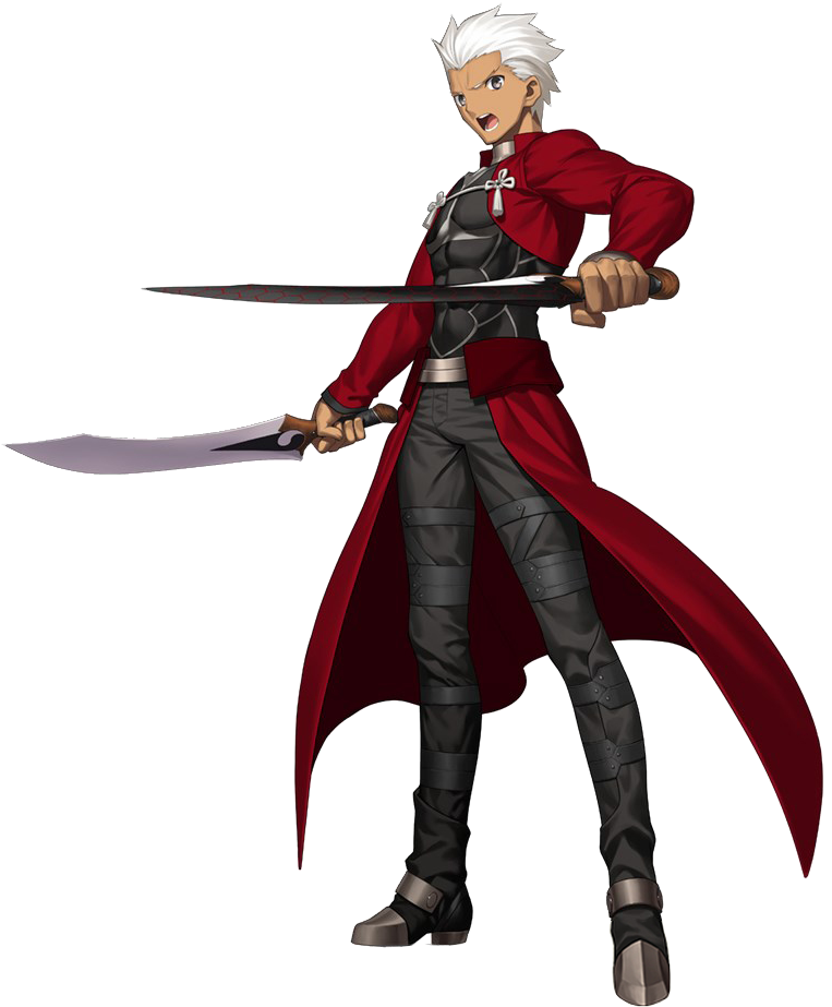 Melee Archer , - Archer Fate Stay Night (777x940), Png Download