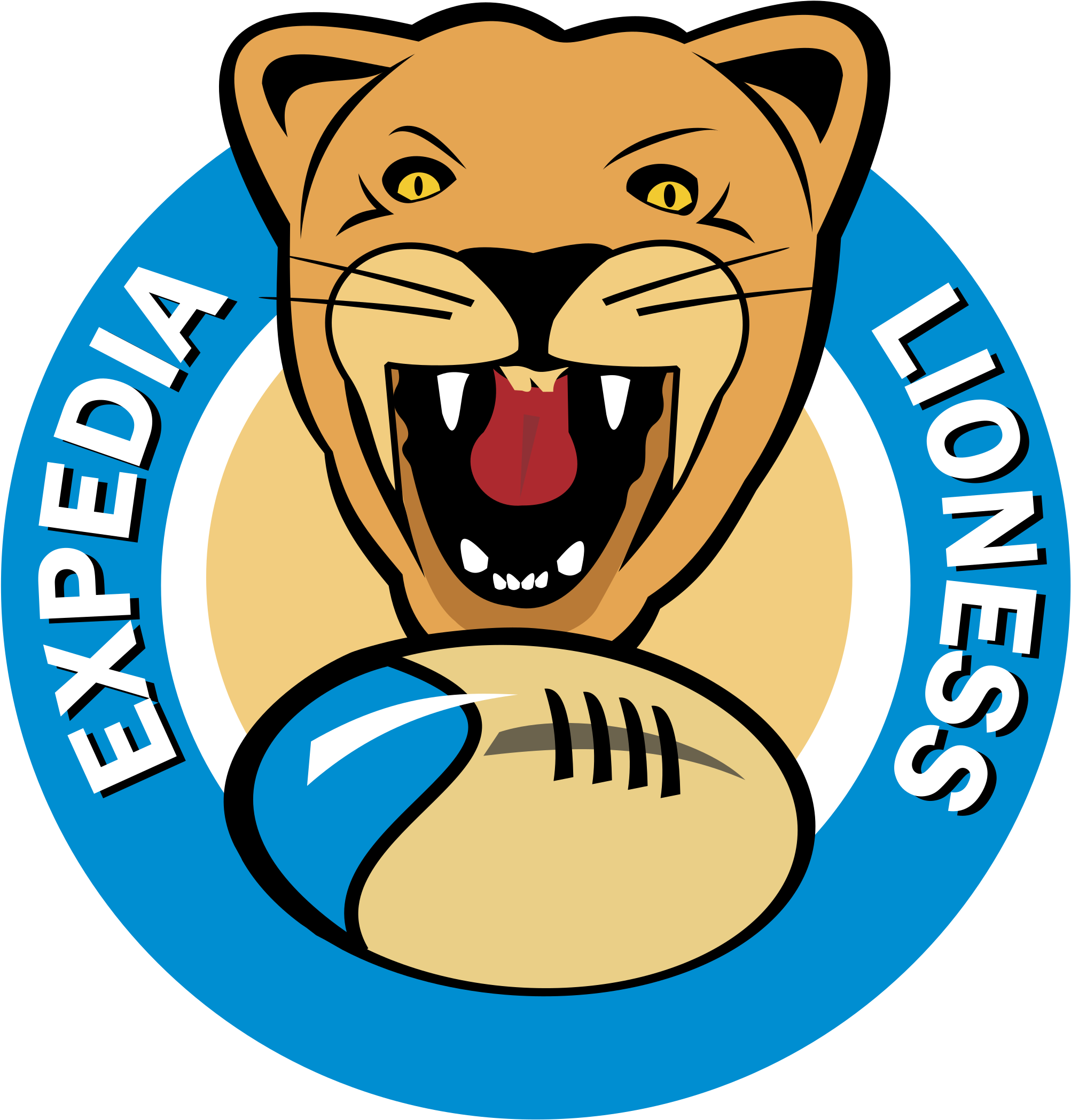 Lioness Logo Png Transparent - Expedia (2400x2400), Png Download