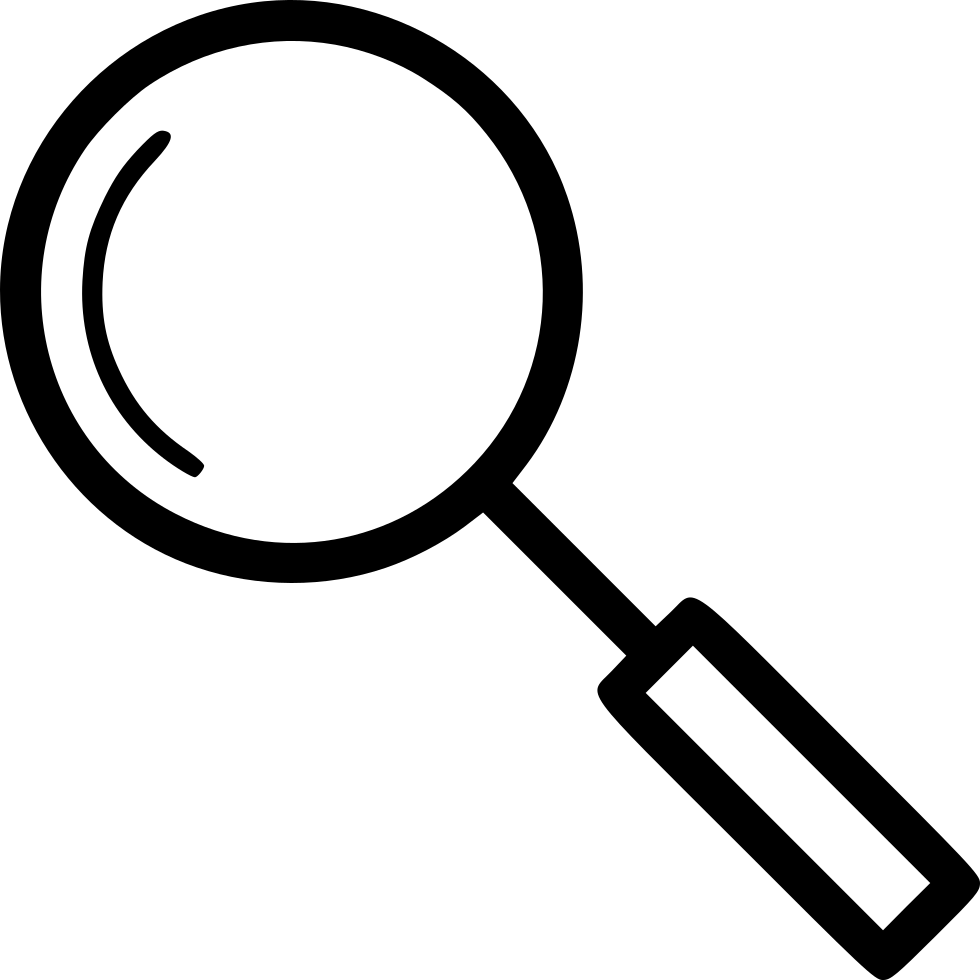 Magnifying Glass - - Icon For Site Analysis (980x980), Png Download