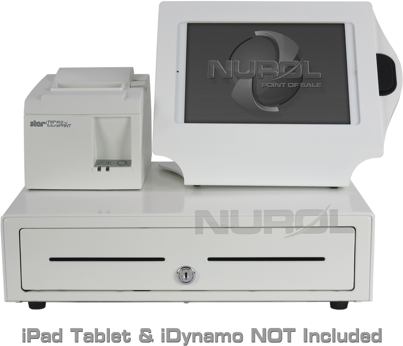 Lightspeed Pos Hardware Kit With Idynamo Mount - Laser Printing (800x800), Png Download