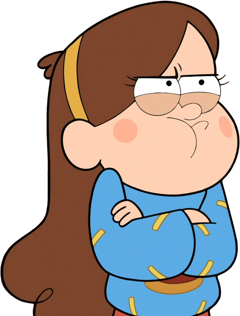 Angry Transparent - Gravity Falls Mabel Angry (781x1031), Png Download