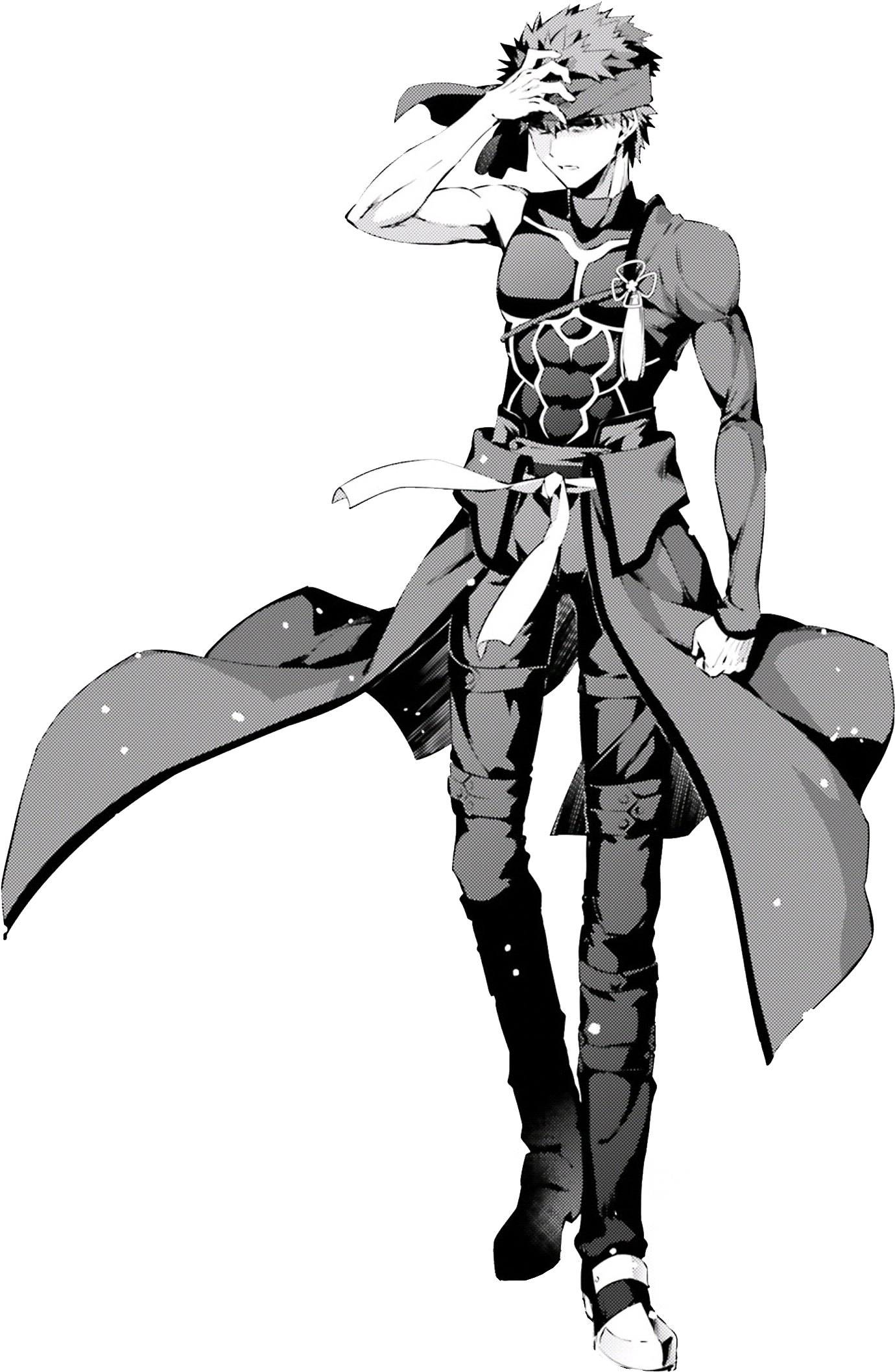 Androgynous Drawing Archer Graphic Free Library - Miyuverse Emiya Heroic Spirit (1556x2216), Png Download