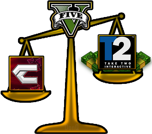 All News Take Two Is Suing A Well Known Australian - Grand Theft Auto Gta V (five 5) Ps4 Game (500x500), Png Download