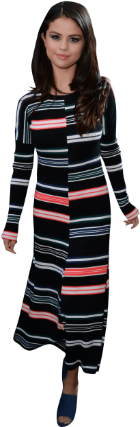 Free Png Selena Gomez Walking Png Images Transparent - Portable Network Graphics (480x699), Png Download
