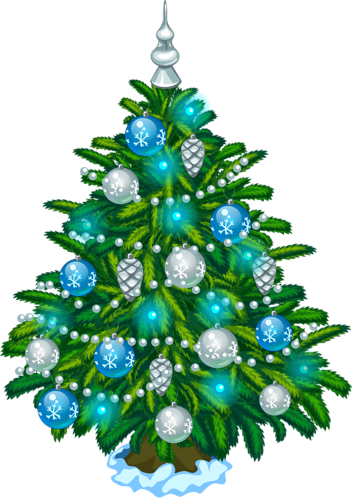 2016 Merry Christmas And Happy New Year Vector Background - Christmas Day (352x500), Png Download