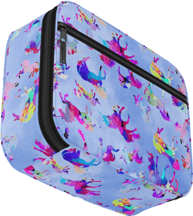 Watercolor Unicorns Lunchbox - Handbag (1024x1024), Png Download