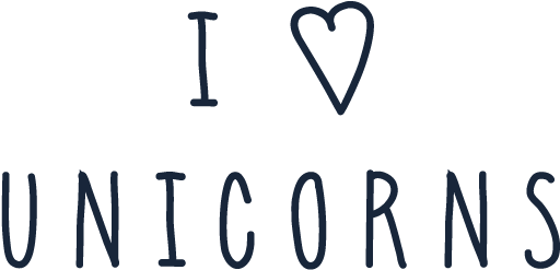 I ♥ Unicorns - Love Unicorns (550x294), Png Download