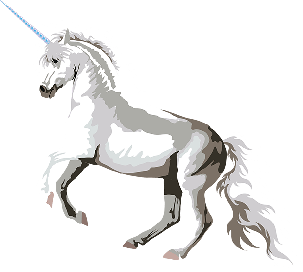 Unicorn Sticker Art - Sticker Art (618x555), Png Download
