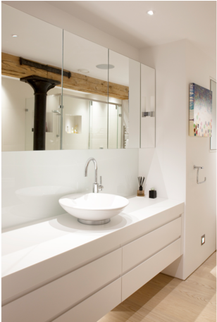Wapping-bathroom (1000x456), Png Download
