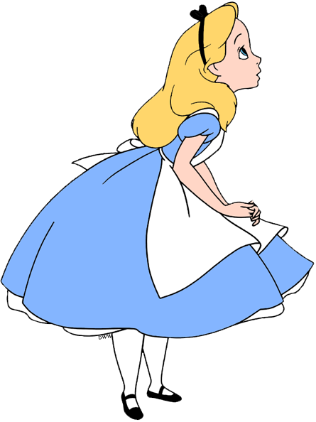 Disney Alice Png (445x594), Png Download