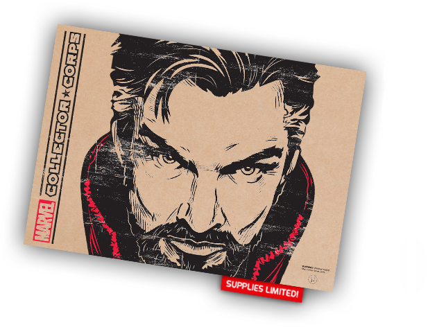 Doctor Strange Marvel Collector Corps Box In October - Marvel Collector Corps Doctor Strange (641x471), Png Download