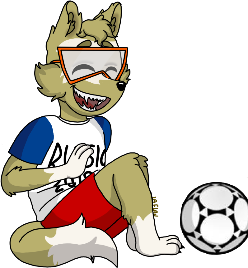 Zabivaka Russia 2018 Png (800x1000), Png Download