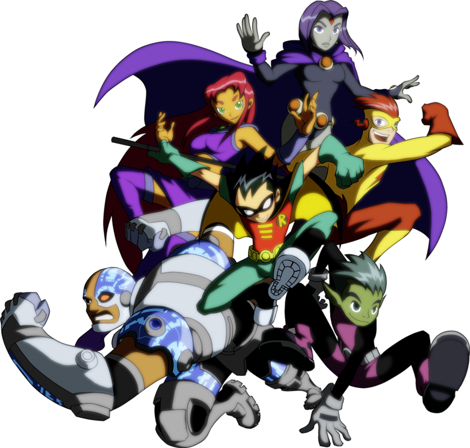 Teen Titans Transparent Png - T Shirt Teen Titans (915x874), Png Download