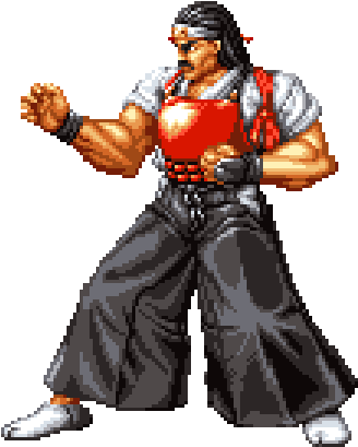 Aof Todo - Ryuhaku Todoh Art Of Fighting (345x423), Png Download