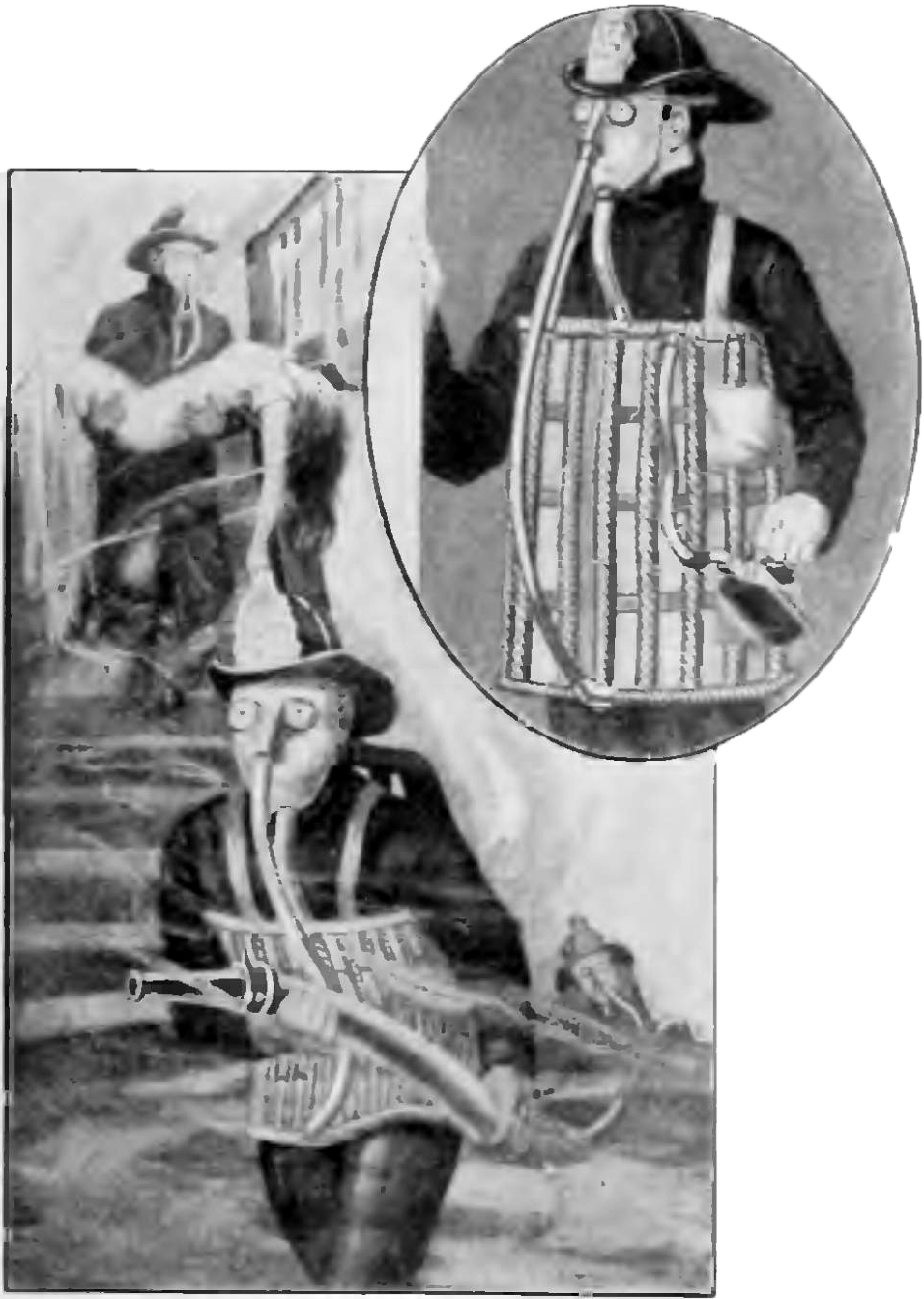 Psm V89 D601 Mechanical Lung For Fire Fighting - Wikimedia Commons (956x1344), Png Download