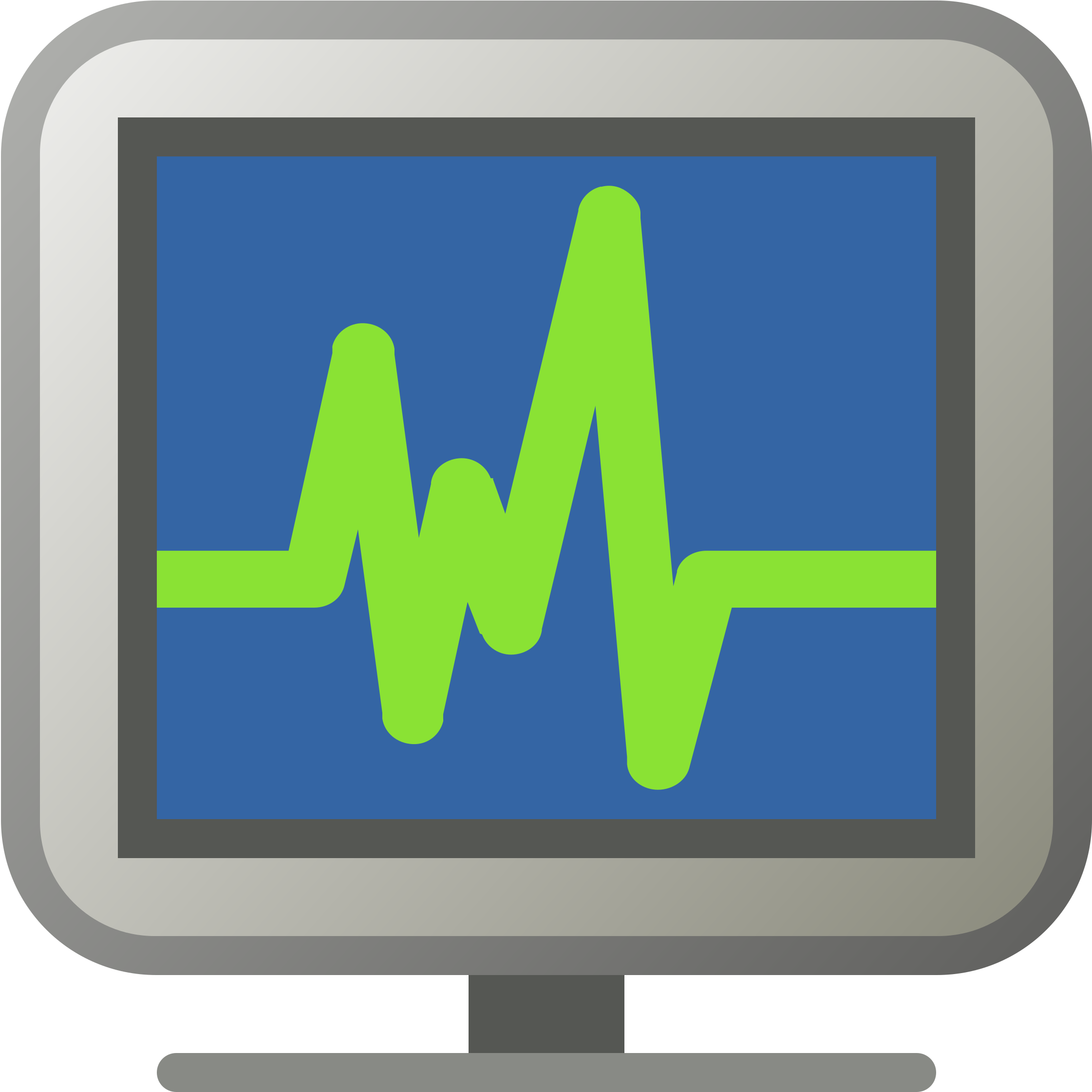 Clipart - System Monitors Icon (2400x2400), Png Download
