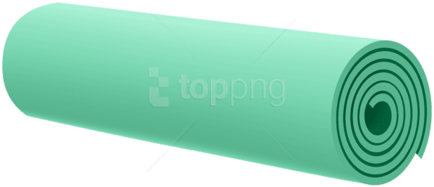 Yoga Mat Png Clip Art Image - Portable Network Graphics (600x259), Png Download