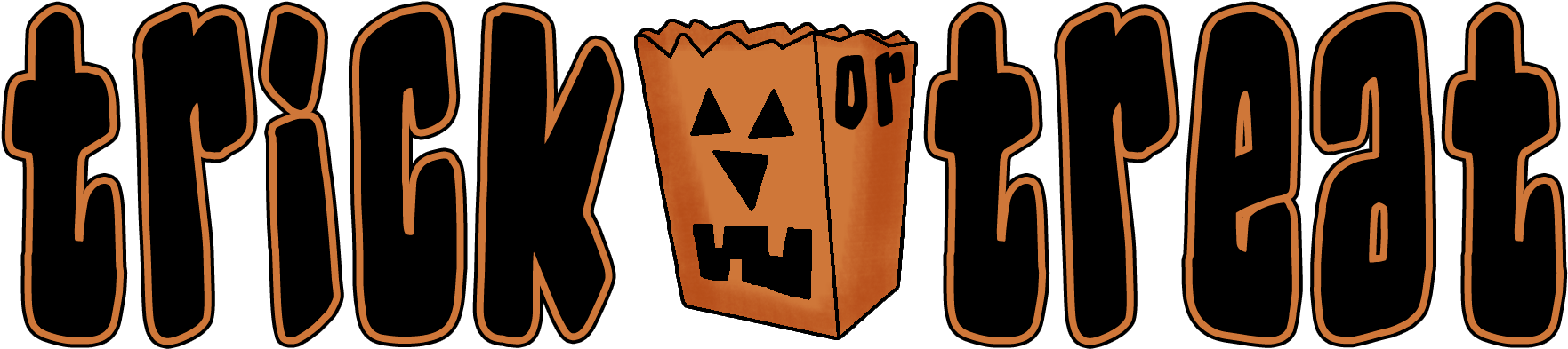 Trick Or Treat In The Valley - Halloween (1825x438), Png Download