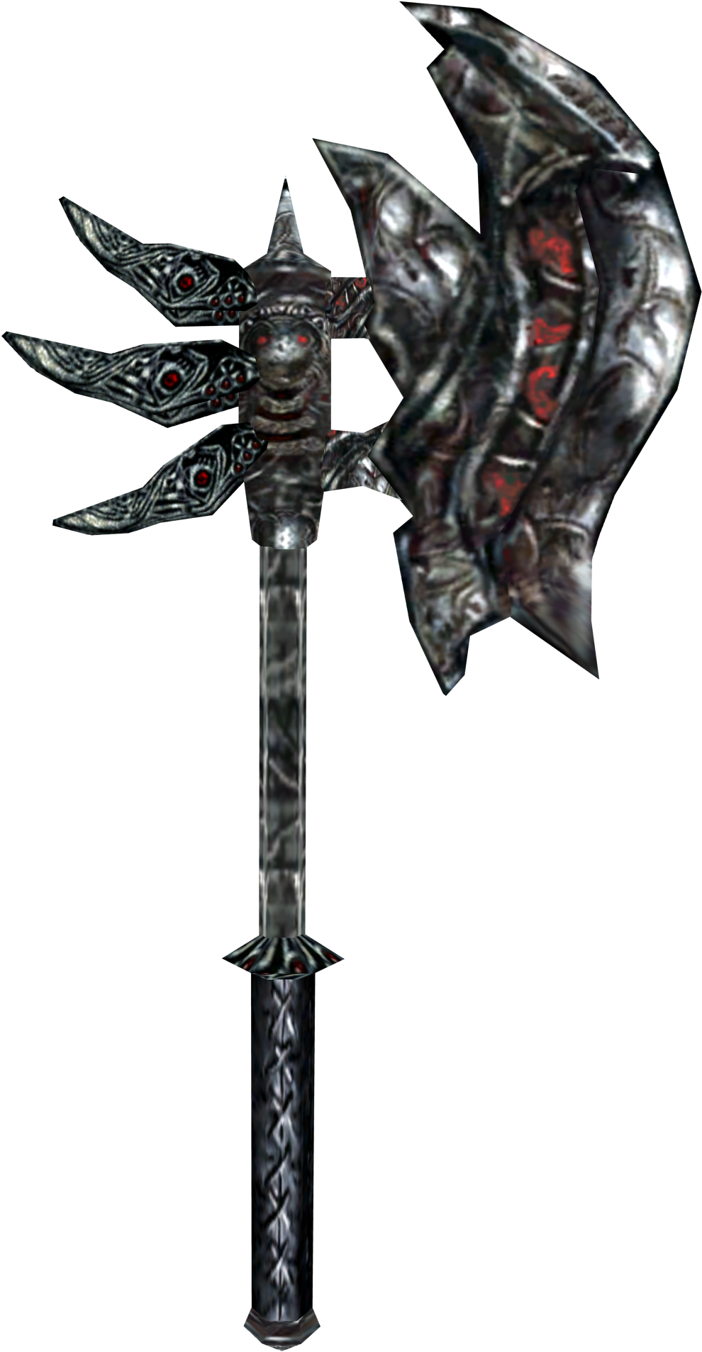 Download Daedric War Axe PNG Image with No Background - PNGk