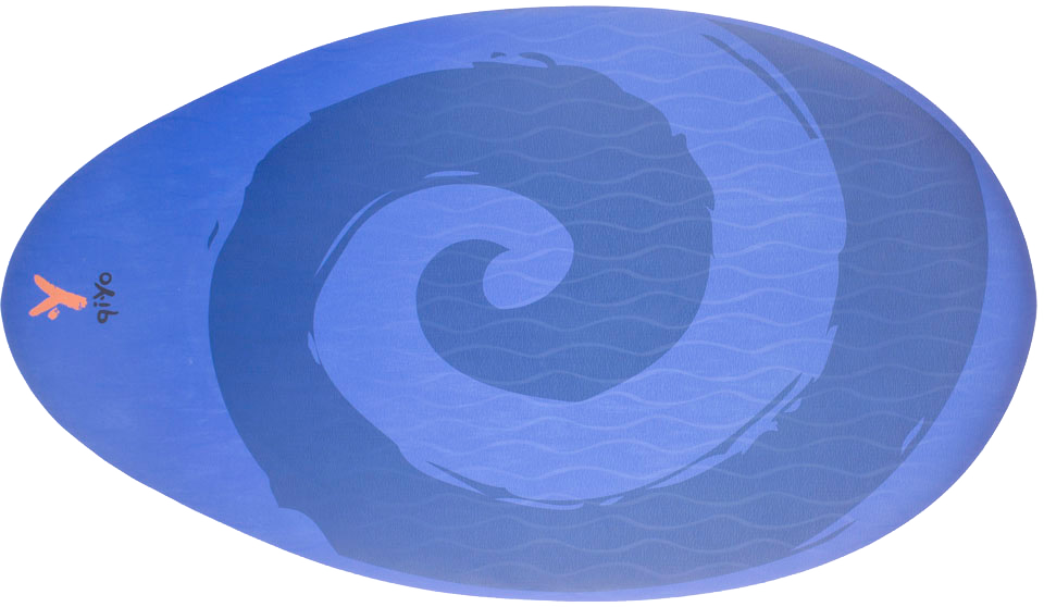 Slider Oval Yoga Mat - Circle (960x558), Png Download