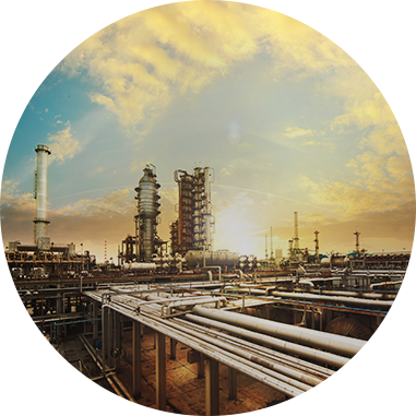 Getting The Message Out - Oil Refinery (381x381), Png Download