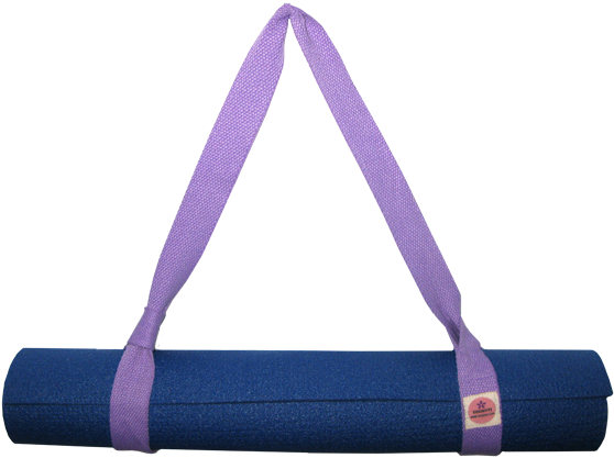 100% Cotton Yoga Mat Carrying Strap - Gaiam Yoga Mat Sling (579x459), Png Download