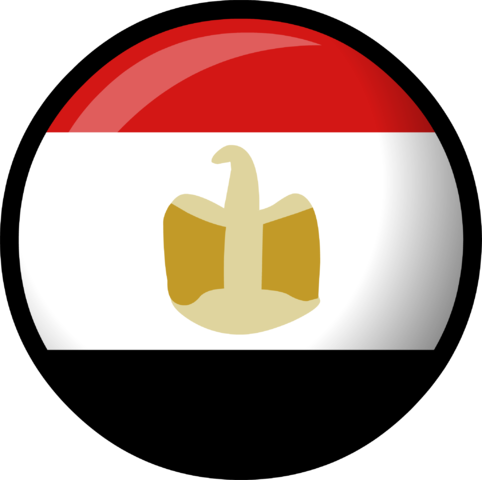 File - Egypt Flag - Png - Bandeira Do Egito Png (482x480), Png Download