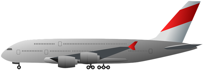 Png V - Airplane Profile Png (960x480), Png Download