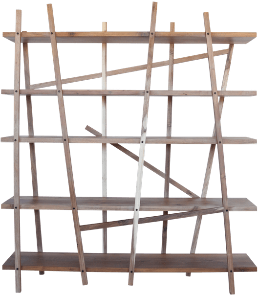 Matchstick Bookshelf - Incanda Furniture (600x900), Png Download