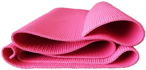 Plush Yoga Mat Has Great Grip And Is Slip Free - Mattress Pad (498x663), Png Download