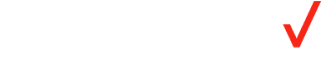 Verizon Logo - Verizon Logo White (500x300), Png Download