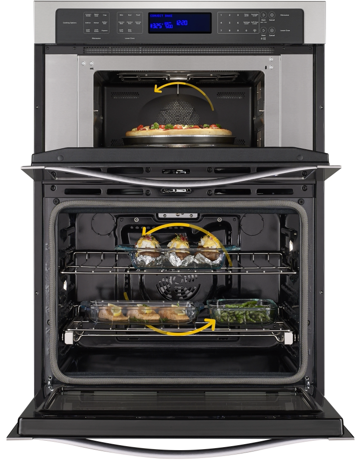 What Is A Convection Oven Find Out Here - Whirlpool 5.0 Cu. Ft. Single Wall Oven Steel (975x930), Png Download