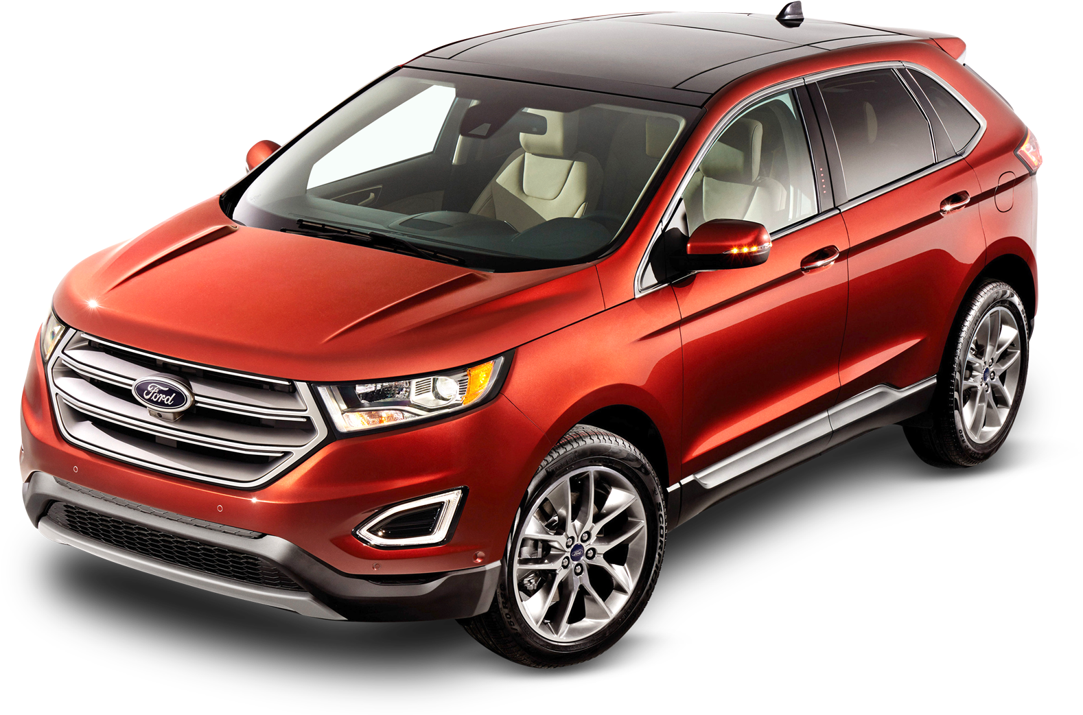 Ford Edge Red Car Png Image - Ford Edge (1650x1104), Png Download
