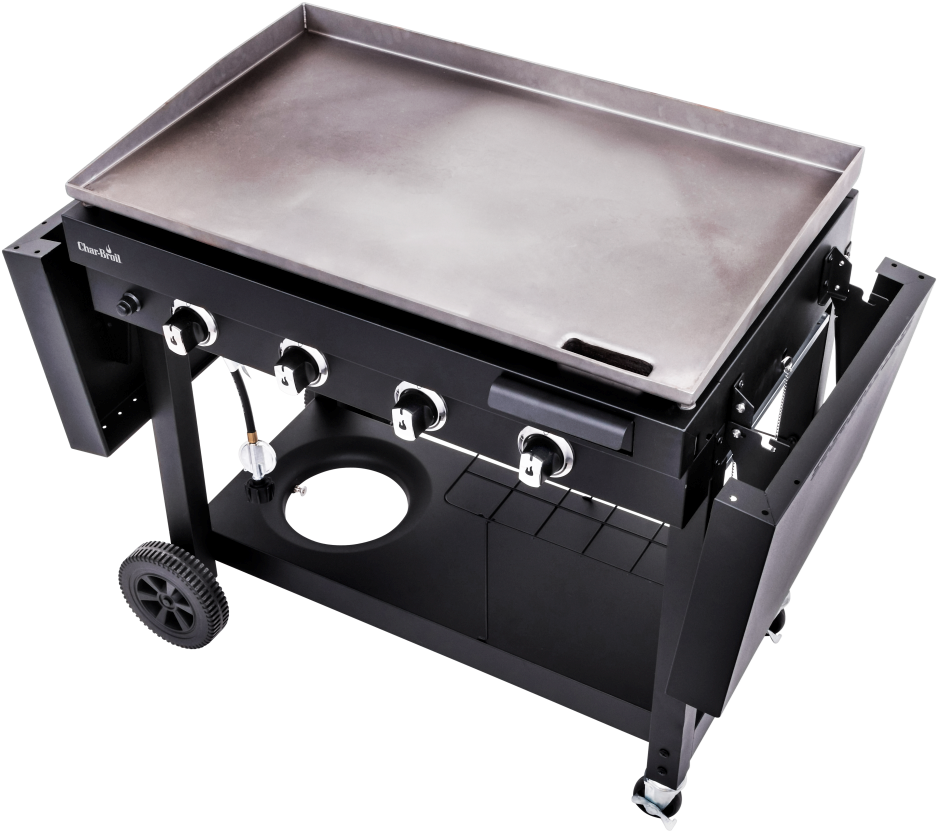 4 Burner Gas Griddle - Barbecue Grill (1000x1000), Png Download