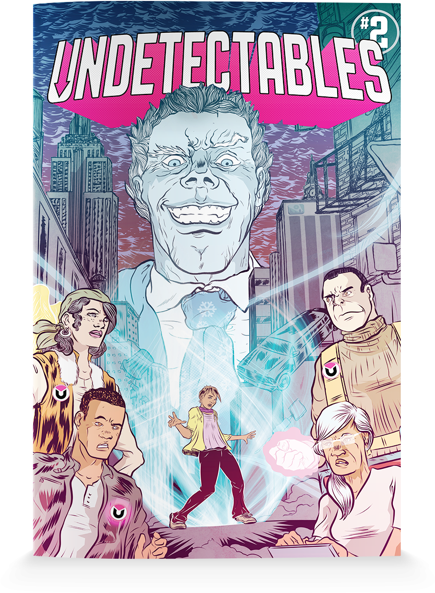 Undetectables - Undetectables The Power To Live (1000x1364), Png Download